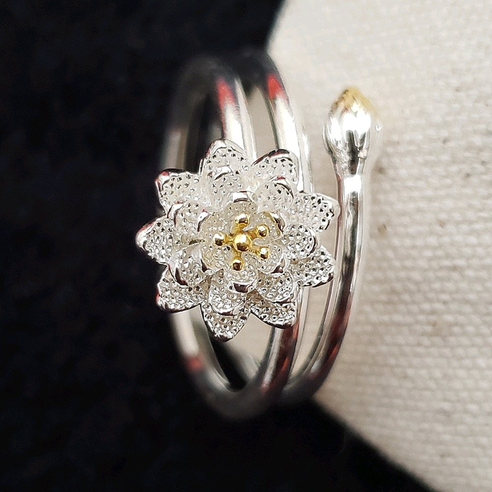 Lotus Flower Ring